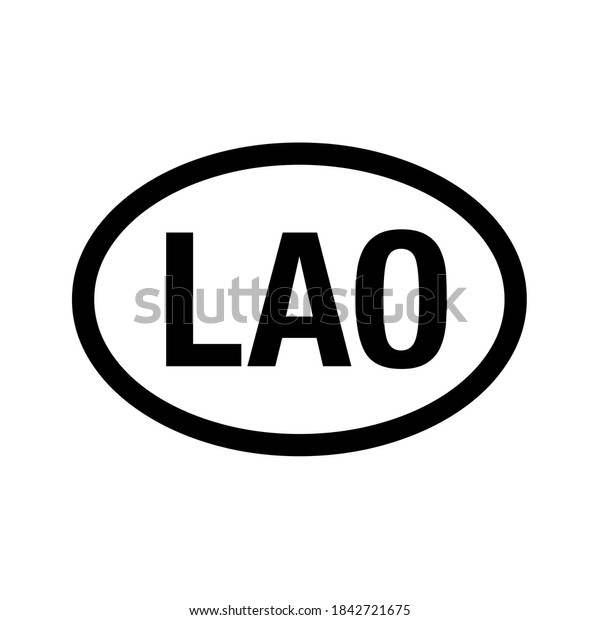 Country code vehicle\
registration\
Laos\
