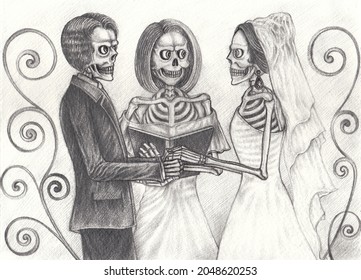 2,163 Skeleton bride Images, Stock Photos & Vectors | Shutterstock