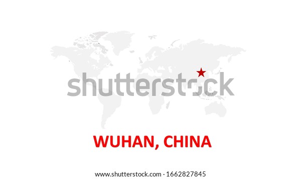 Covid-19. China pathogen respiratory coronavirus 2019-nCoV. Flu spreading of world, China map. Dangerous chinese ncov corona virus, SARS pandemic.