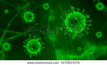 COVID-19 SARS,Coronaviridae , SARS-CoV, SARSCoV, virus 2020 , MERS-CoV ,chinese virus 2019-nCoV Stock photo © 