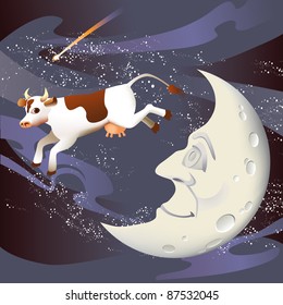 Cow Jumped Over The Moon