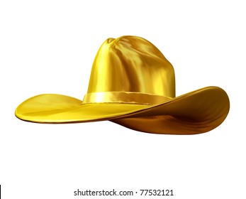 cowboy hat gold