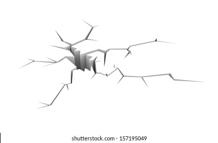 8,816 Cracked concrete from drop Images, Stock Photos & Vectors ...