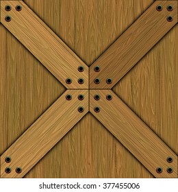 crate texture generated. Seamless pattern.