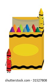 Download Crayon Box Yellow Images Stock Photos Vectors Shutterstock Yellowimages Mockups