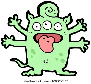 Crazy Monster Cartoon Stock Illustration 109069172 | Shutterstock