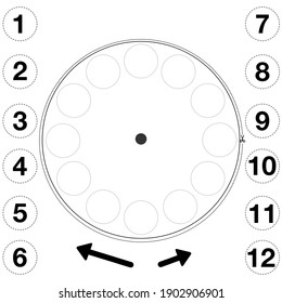 clock worksheet images stock photos vectors shutterstock