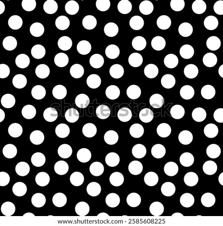 Creating a continuous pattern using polka dots