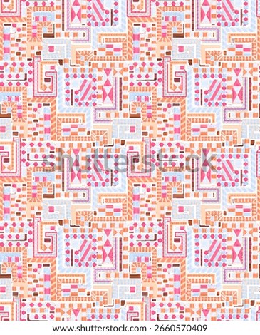 Creative abstract allover seamless pattern with beautiful style deferent style texture new type effect texture for cover bed sheet rug fabric parda carpet saree gown dress suit salwar sstkbackgrounds.