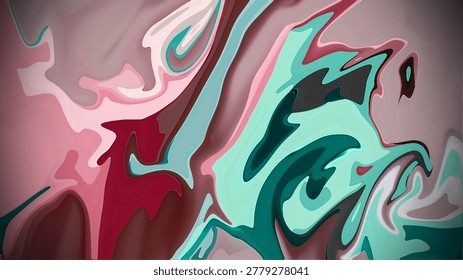 Fondo arte fluido abstracto
