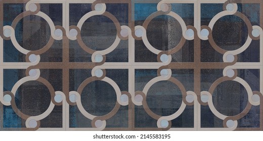 Creative Abstract Grunge Decorative Background Texture Design Use Wall Tile,Textile,rugs Or Wall Paper.