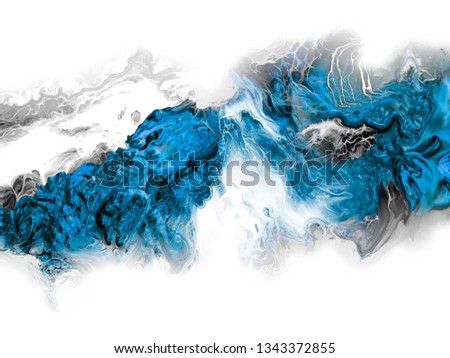 Creative abstract hand painted background, wallpaper, texture, close-up fragment of acrylic painting on canvas with brush strokes. Modern art. Contemporary art.
