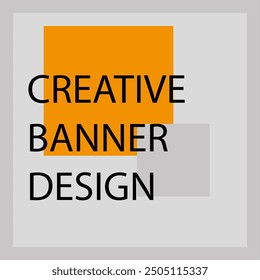 Creative banner background, Creative banner template - Powered by Shutterstock