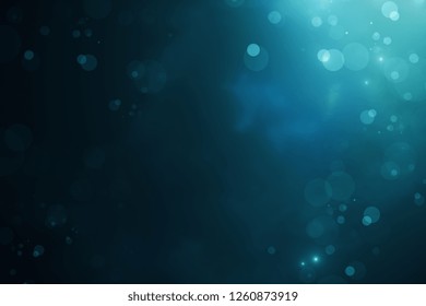 Creative Blurry Blue Bokeh Backdrop Design Stock Illustration ...