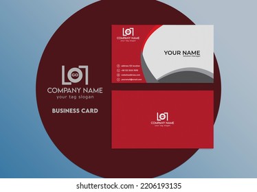 Creative Business Card Template Desing, Office, Job, Mobile, Vector, Branding.