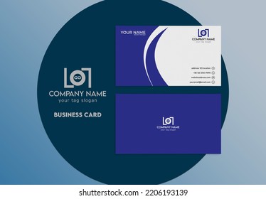 Creative Business Card Template Desing, Office, Job, Mobile, Graphic, Web, Vector.