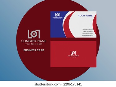 Creative Business Card Template Desing, Office, Job, Mobile.