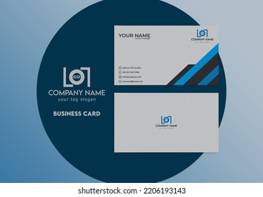 Creative Business Card Template Desing, Office, Job, Mobile, Branding.