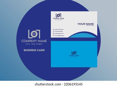 Creative Business Card Template Desing, Office, Graphic, Web, Vector, Branding.