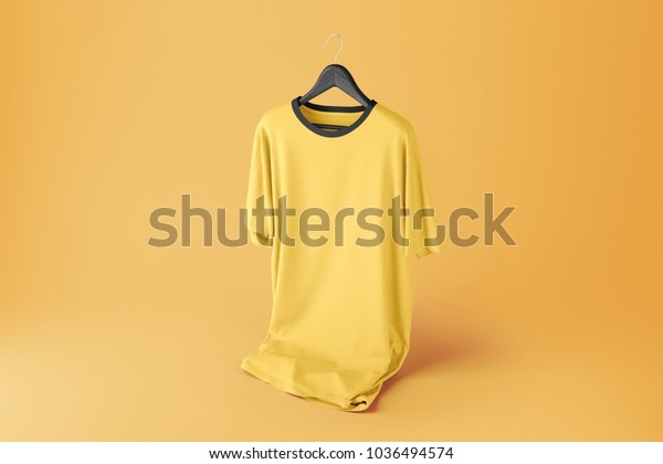 Download Creative Color Tshirt Mockup Hanger On Stock Illustration 1036494574 PSD Mockup Templates