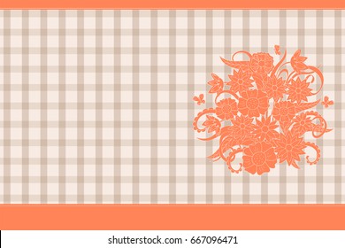 Creative cover design with hand drawn floral composition for decorate book, notebook, sketchbook, copybook, case, stationery. Cover A5 template with back.  - Powered by Shutterstock - Get 15% off with code: PIKWIZARD15