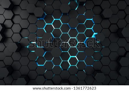 Similar – Foto Bild Hexagon Hintergrund