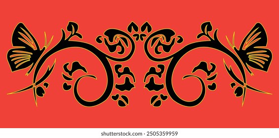 Creative Decorative Floral Design Vector uses for design graphics, backgrounds, invitation card, business card, flyer, brochures, poster, magazine - Powered by Shutterstock