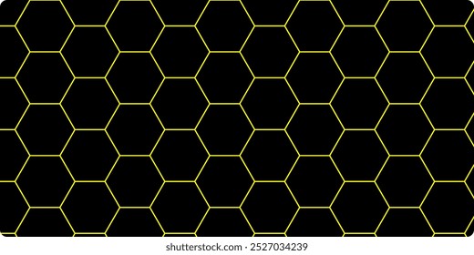 White illustration floor hexagon