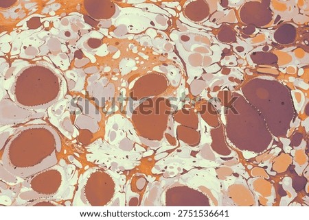 Creative ebru art background abstract pint. Marbling texture pattern