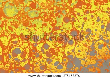 Creative ebru art background abstract pint. Marbling texture pattern