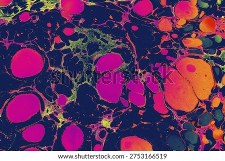 Creative ebru art background abstract pint. Marbling texture pattern