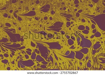 Creative ebru art background abstract pint. Marbling texture pattern