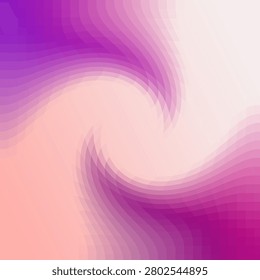 Creative geometric backdrop showcasing a warped square mosaic tile design with an elegant twisting wave motion. A clean, dual-tone gradient layout perfect for social media templates, creative presentation slides, or digital banner accents.