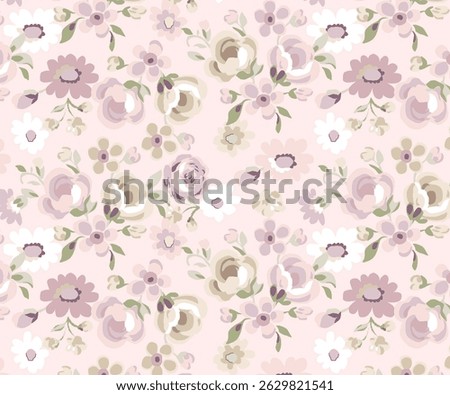 Creative Handmade Floral and Scrollwork Pattern Illustrations