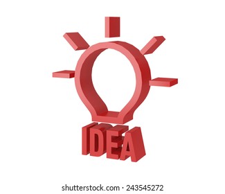 creative idea 3d lamp