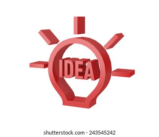 Creative Idea 3d render
