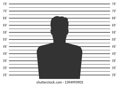 Creative Vector Illustration Police Lineup Mugshot Stock Vector ...