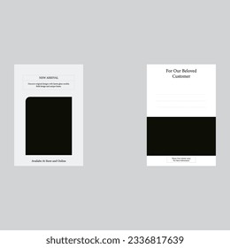 Creative and professional corporate post card design template - Powered by Shutterstock