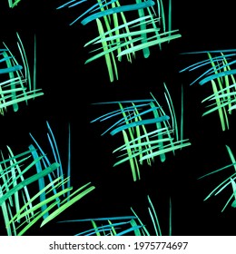 Creative seamless pattern with beautiful bright abstract elements. Colorful texture for any kind of a design. Watercolor abstract background. Contemporary art.