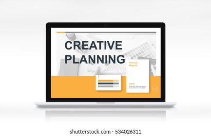 Creative Thinking Process Design Graphic Concept