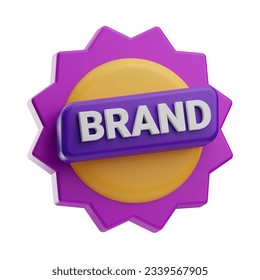 Creative Tools Object Brand in 3D Illustration