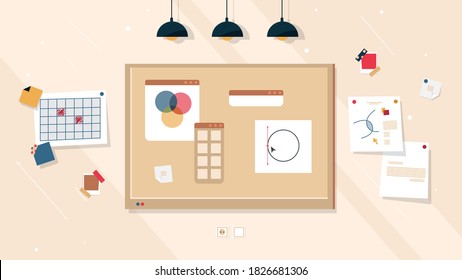 Pinnwand Hintergrund Stockillustrationen Bilder Und Vektorgrafiken Shutterstock