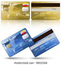 Credit Card Front And Back Fake - Editable Fake Plastic Credit Card ...