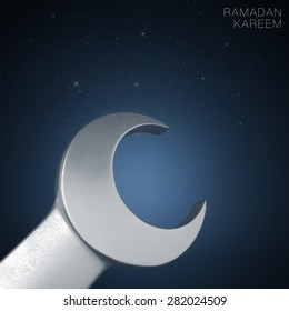 Crescent Wrench Ramadan Theme