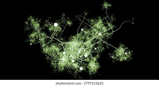 Crime Analytics Displaying Urban Predictive Policing Heat Mapping