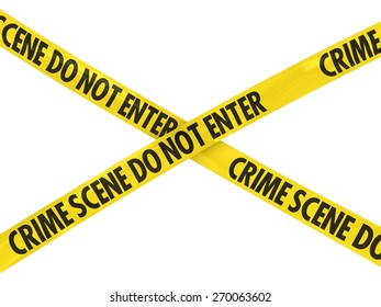 Crime Scene Do Not Enter Barrier Stock Illustration 270063602 ...