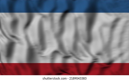 Crimea Flag - 3d Render Flag