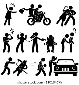 pictogram violence images photos et images vectorielles de stock shutterstock shutterstock