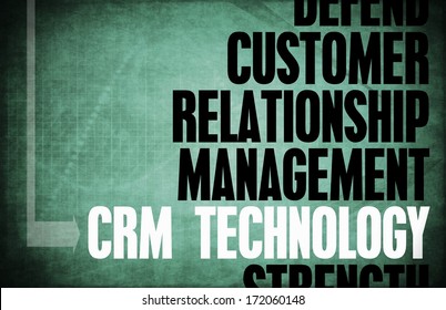 CRM Technology Core Principles As A Concept