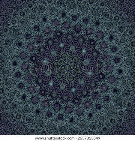 Crochet-inspired vector pattern, featuring freeform circular geometric motif. Ideal for sublimation onto textiles, scrapbooking, digital print, quilts, wallpapers, crafts, DIY designers. 